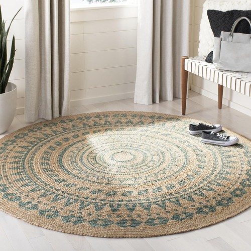 Round safavieh aqua bohemian - safavieh,
