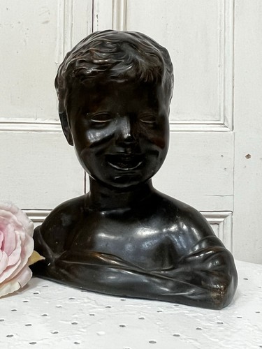 Vintage plaster bust a - vintage,