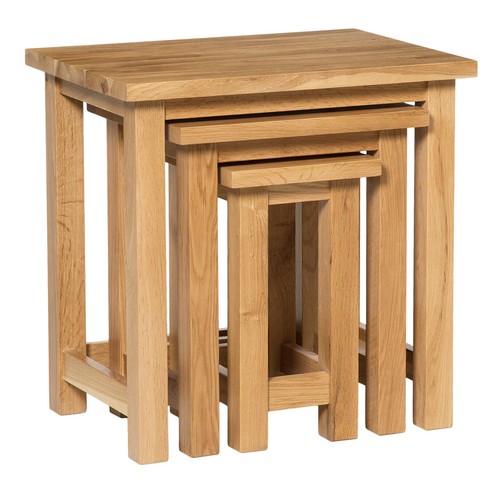 Nest tables solid oak - of, tables,