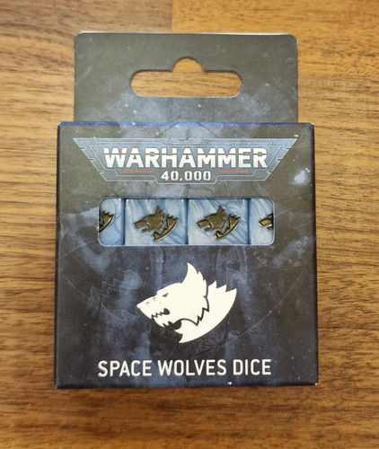 Space wolves dice set games - space,