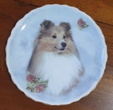 Custom Starprint Bone China Sheltie Breeder's Commemorative Plate