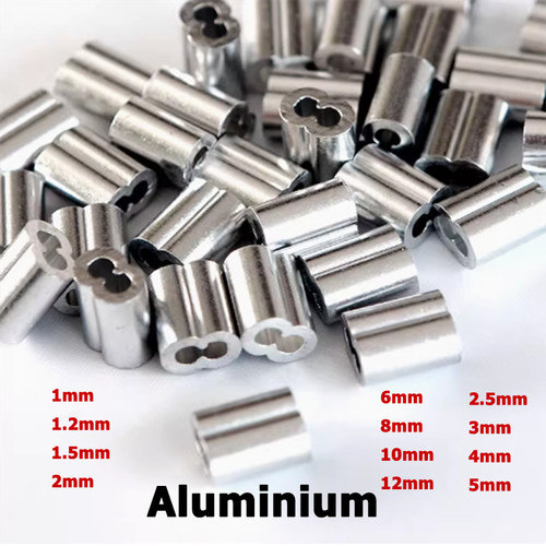 Aluminium swages crimps - aluminium,
