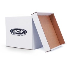5 BCW Record Storage Boxes For