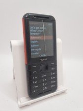 Nokia 5310 2020 TA-1212 Black & Red Unlocked 16MB Mobile Button Phone Cracked