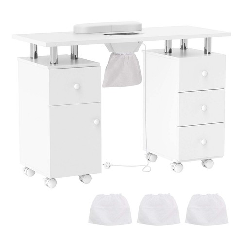 Manicure table nail desk with - table,