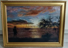 Tropical Seascape at Sunset