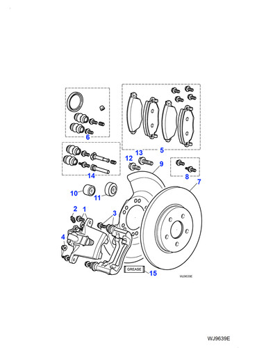 Jaguar brake dust shield - jaguar,
