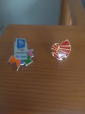 PIN BADGES OLYMPIC 1994 x 2 -