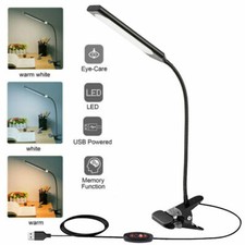 USB Clip On Desk Lamp Flexible