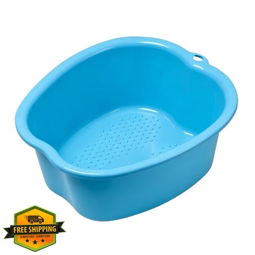 Ytterbium foot soak basin blue - ytterbium,