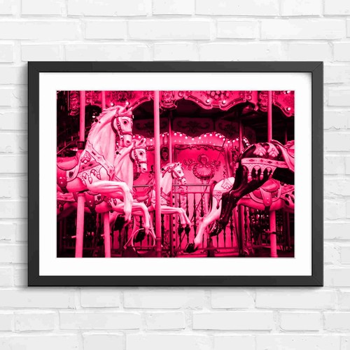 Vintage carousel horse - vintage,