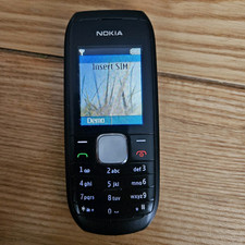 Nokia 1800 Mobile Phone Black, Unlocked, Work Perfect. Good Condition. 
