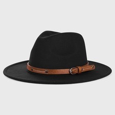 Wool Fedora Hat for Men &