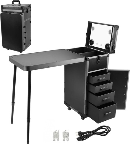 Ebanku rolling manicure table - ebanku,
