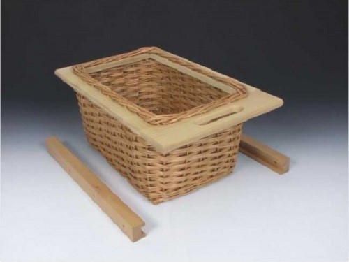 Pull out wicker baskets - out,