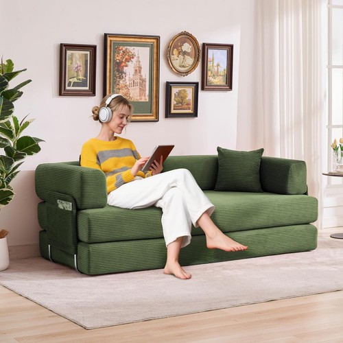 Convertible sofa bed - 5, in