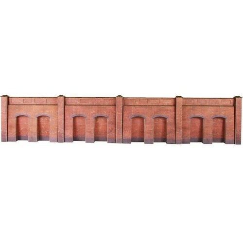 Retaining wall red - wall, in