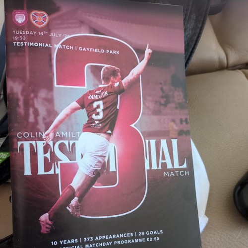 Arbroath hearts testimonial - arbroath,