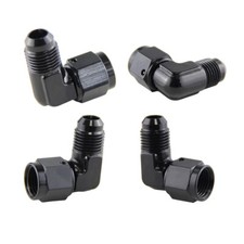 4PCS 90 Degree Male 6AN To 6AN