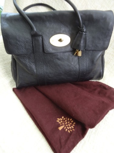 Vintage ladies mulberry black - vintage,