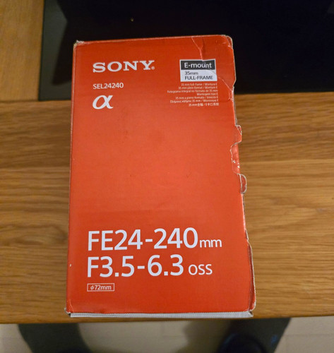 Sony 240mm 5 6 3 - fe, 24-240mm