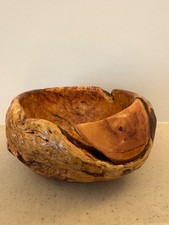 Tree Burl Bowl, lathe turned by seller
