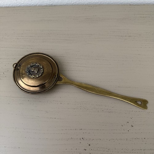Antique brass bed warmer - warmer,