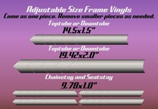 Bike Frame Color Accent Decal