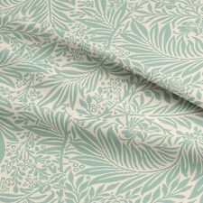 William Morris Fabric - Larkspur - Duck Egg Blue - Floral Craft Fabric Material