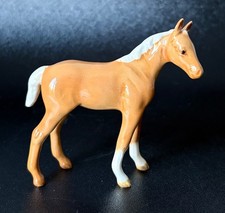 Vintage BESWICK PALOMINO Gloss ARAB FOAL 1817 Thoroughbred Horse PONY FIGURINE
