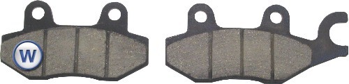 Brake disc pads front h - disc,