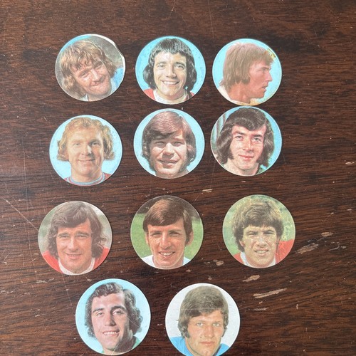 Football metal discs from esso - metal,