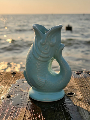 Quirky open mouth fish - a,