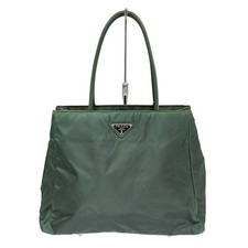 Auth PRADA - Dark Green Nylon
