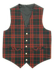 Mens Formal Macdonald Tartan Waistcoat 38-50