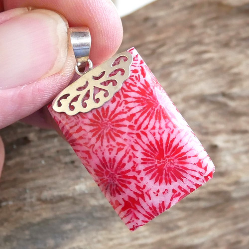 Rectangle shape red coral - rectangle,