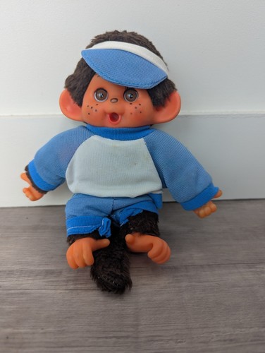 Vintage monchichi monkey plush - vintage,