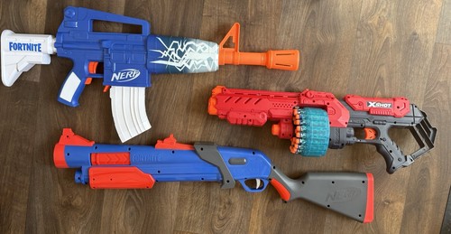 Nerf gun bundle working - gun,
