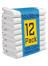 Large Dish Cloths UK Cleaning Dishcloth Drying Dishes Washing Up Absorbent 12X