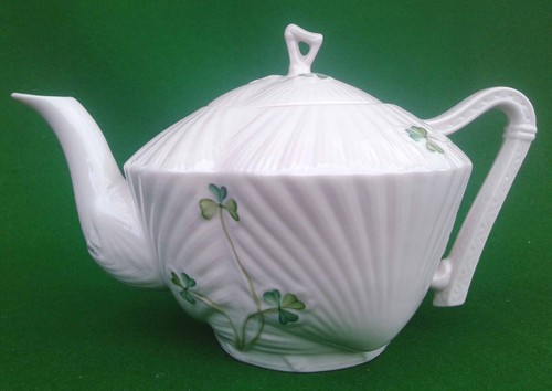 Belleek classic shamrock - belleek, tea