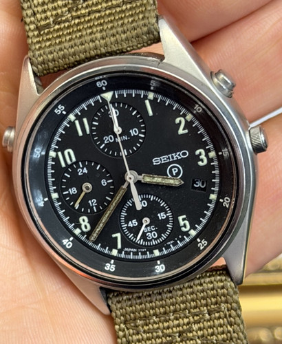 Seiko 7t27 7a20 watch raf - seiko, 7t27-7a20