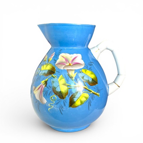 Antique blue porcelain - porcelain, pitcher