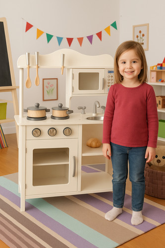 Kids wooden kitchen - , by