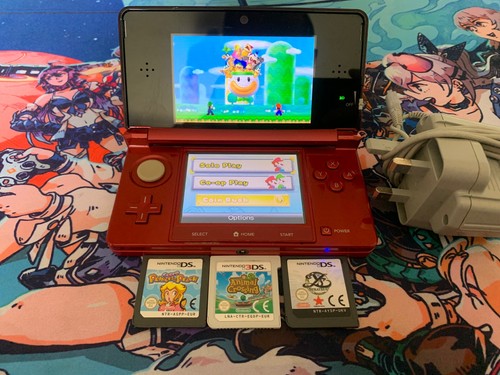 Nintendo 3ds metallic red - 3ds,