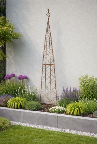 Plant climbing obelisk - plant,
