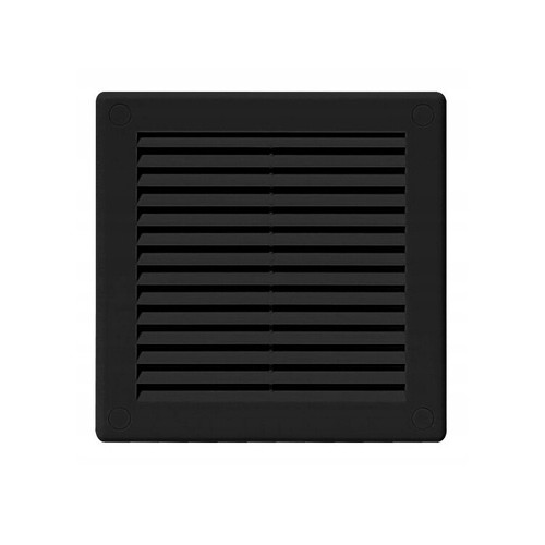 Black air vent grille - 300mm, x