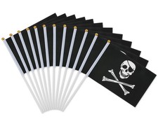 Pirate Stick Flag 12 Pieces
