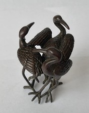 Antique Japanese Bronze Group