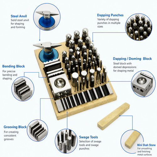 Jewellery metal forming bench - jewellery,