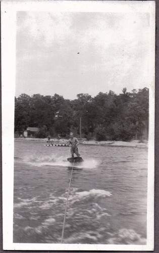 Vintage photograph boat water - photograph,